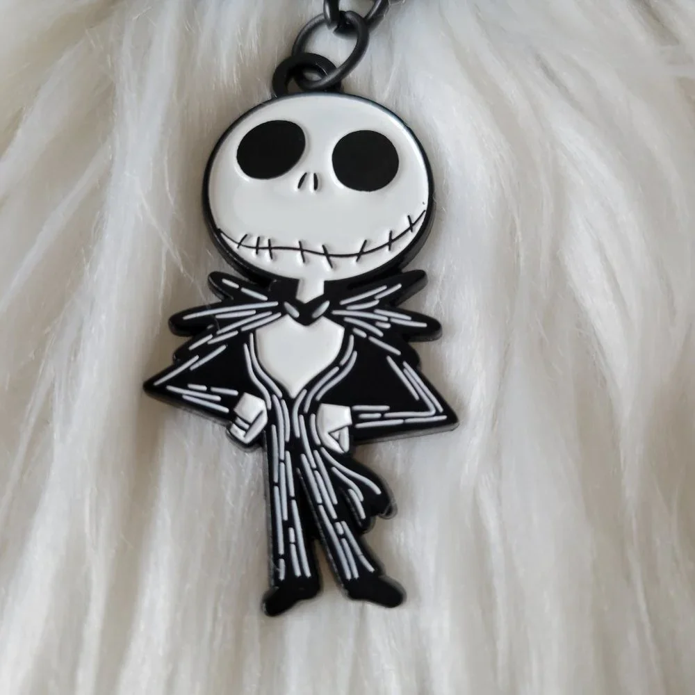 Nightmare Before Christmas Jack & Sally Keychain